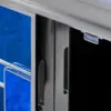 Crystal Blue Ceramic Cube Sideboard
