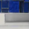 Crystal Blue Ceramic Cube Sideboard
