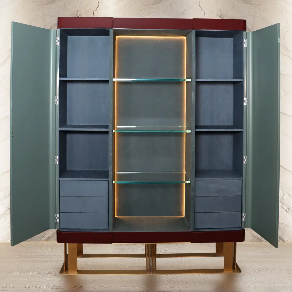 LumiVista LED Display Bar Cabinet