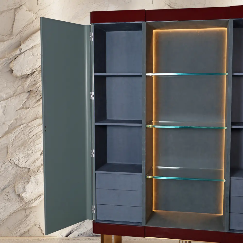 LumiVista LED Display Bar Cabinet