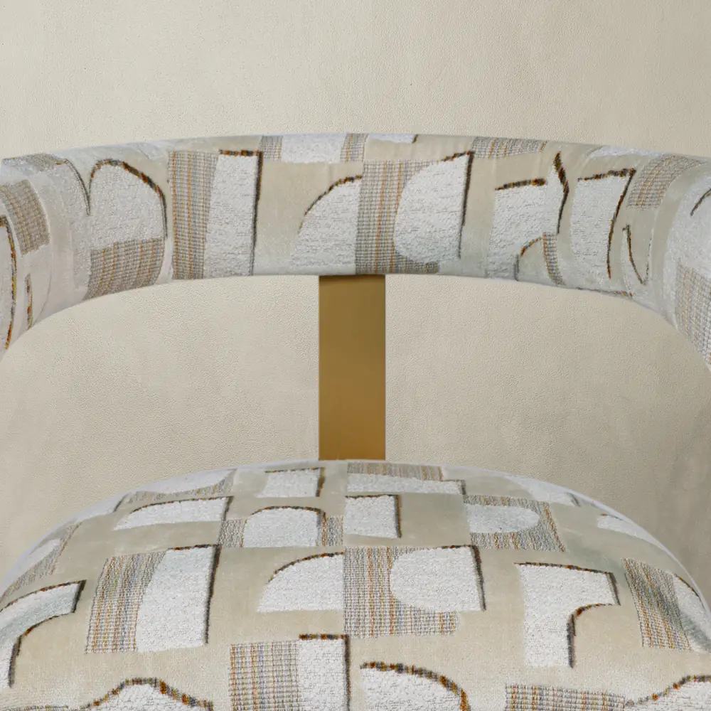 Aurelia Gold Upholstered Bar Stool