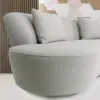 Arco Curved Chaise Sofa - Sand