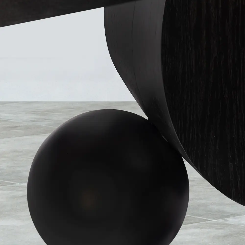 Eclipse Sphere Pedestal Coffee Table
