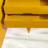Mustard Yellow Turned-Leg Sideboard