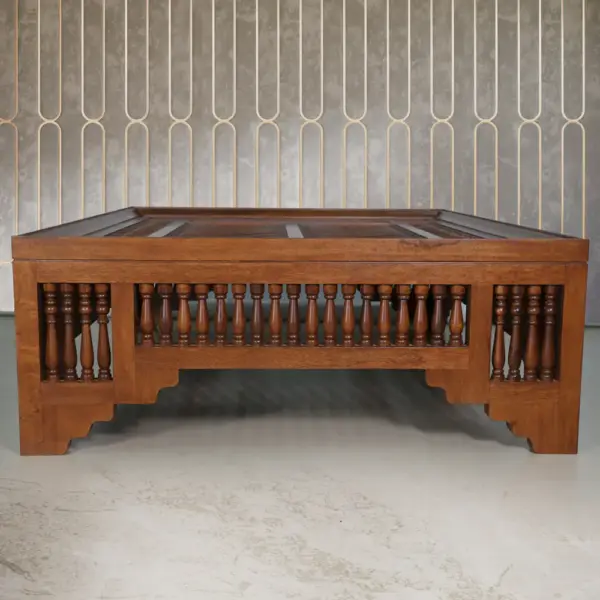 Heritage Spindle Solid Wood Coffee Table