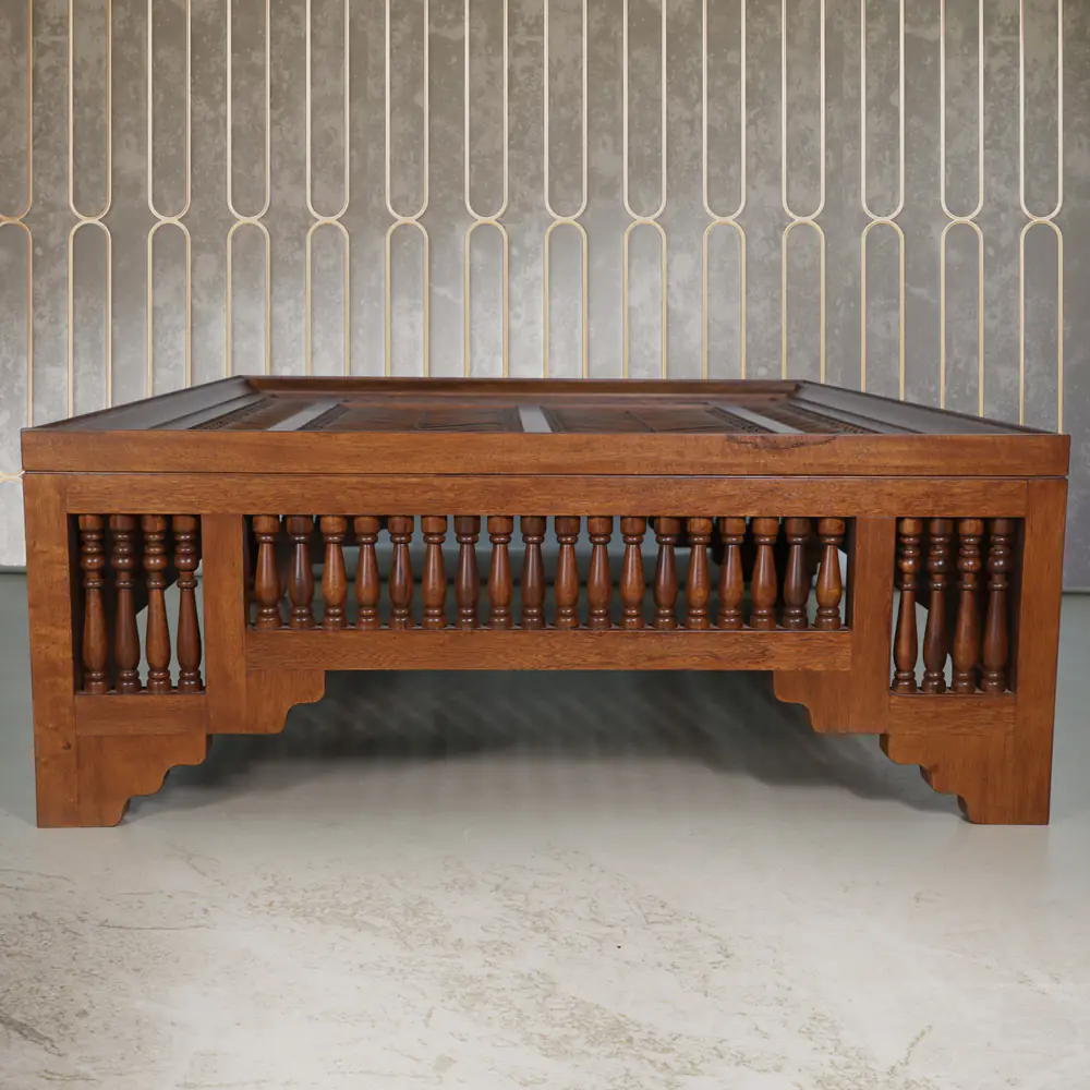 Heritage Spindle Solid Wood Coffee Table