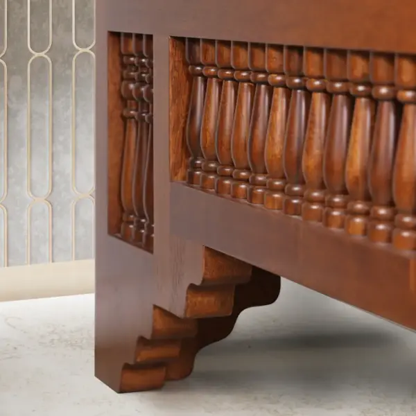 Heritage Spindle Solid Wood Coffee Table