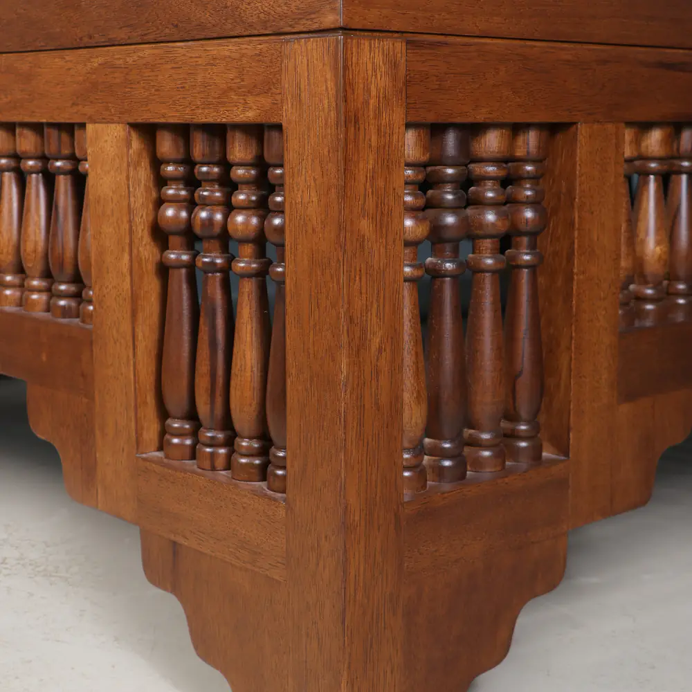 Heritage Spindle Solid Wood Coffee Table