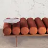 Aero Bolster Daybed Sofa with Integrated Side Table