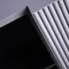 Midnight Fluted Door Sideboard Cabinet