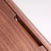 Shift Modular Side Table – Walnut & White