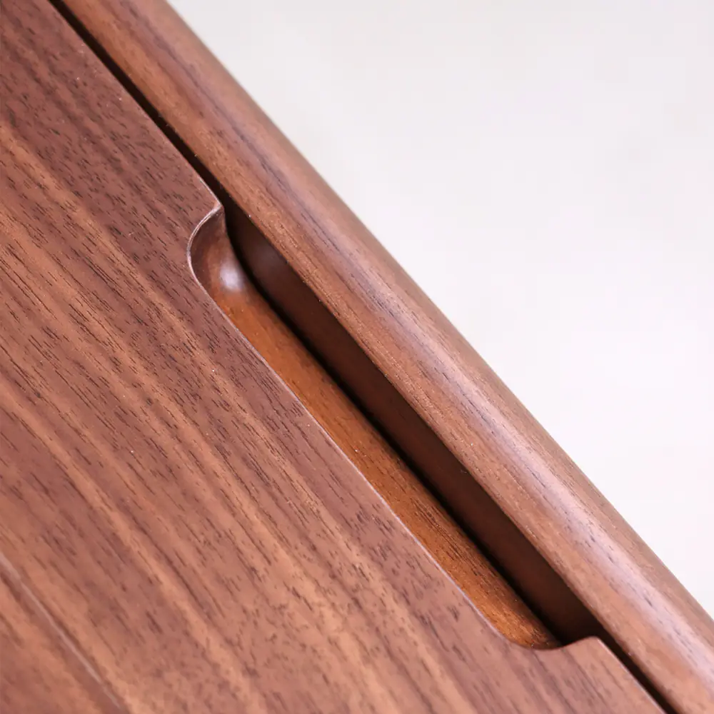 Shift Modular Side Table – Walnut & White