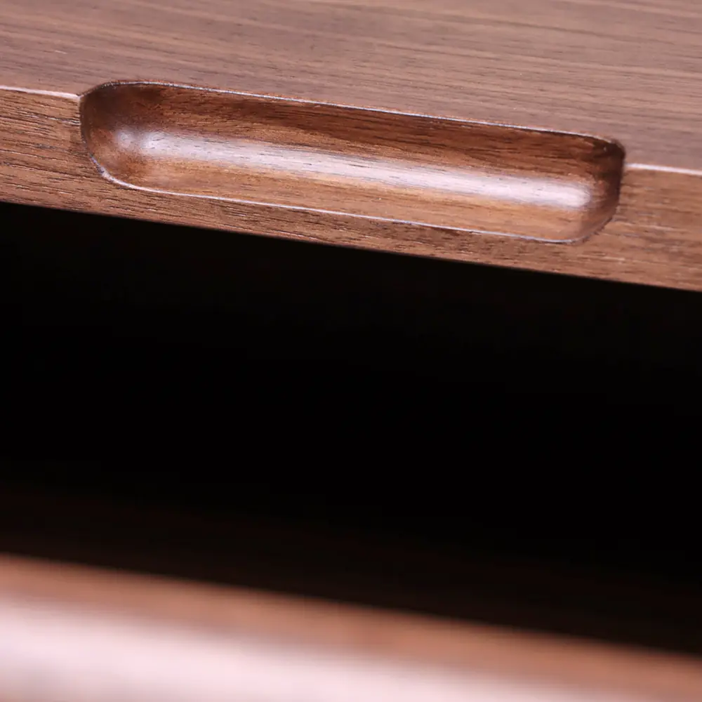 Shift Modular Side Table – Walnut & White
