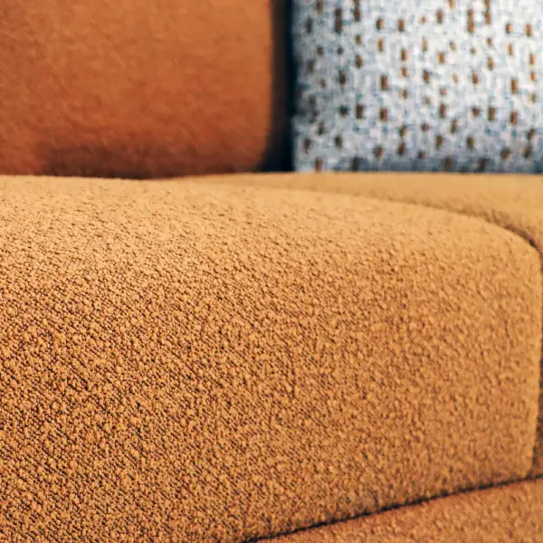 Solaro Grid Modular Sofa in Burnt Orange