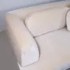 Serene Curve 3-Seater Sofa in Cream