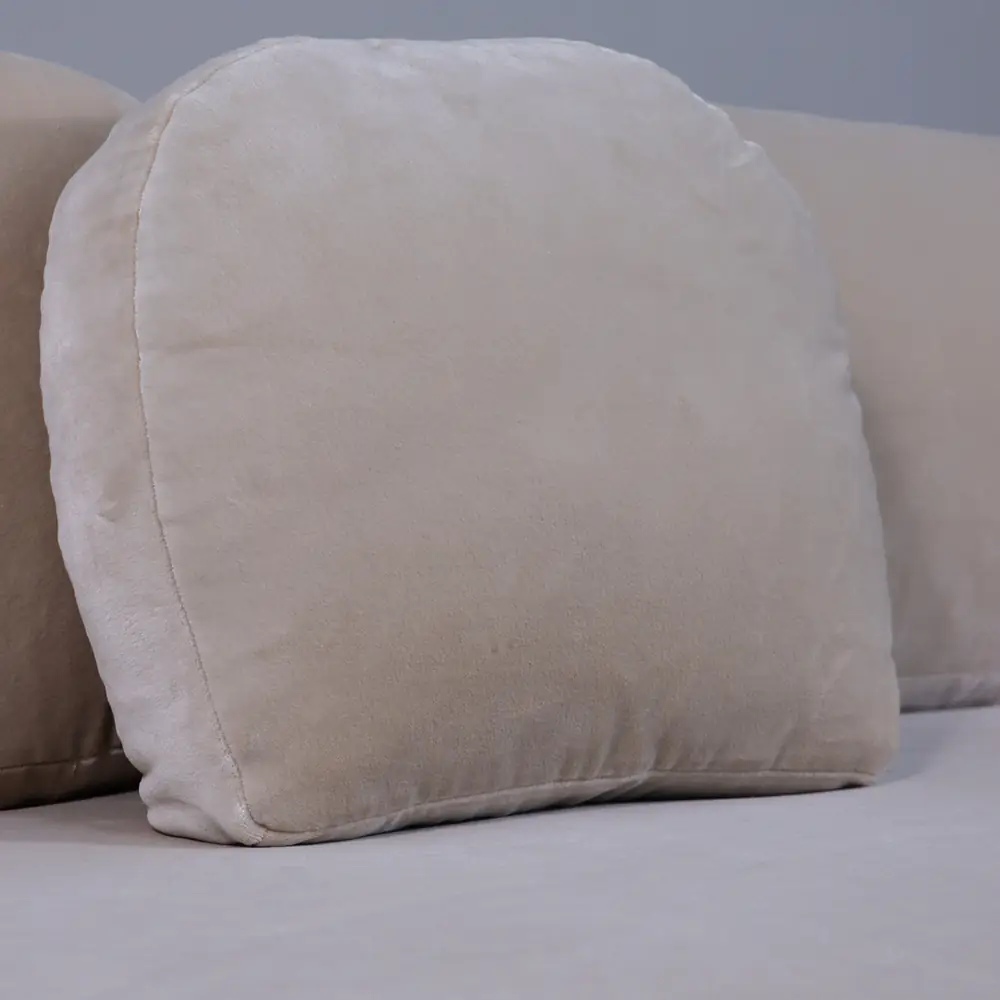 Serene Curve 3-Seater Sofa in Cream