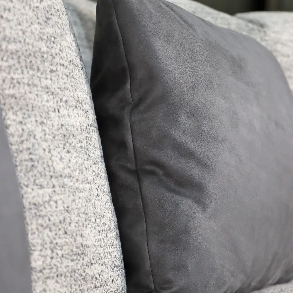 Arlo Shelter-Arm Sofa in Heathered Gray