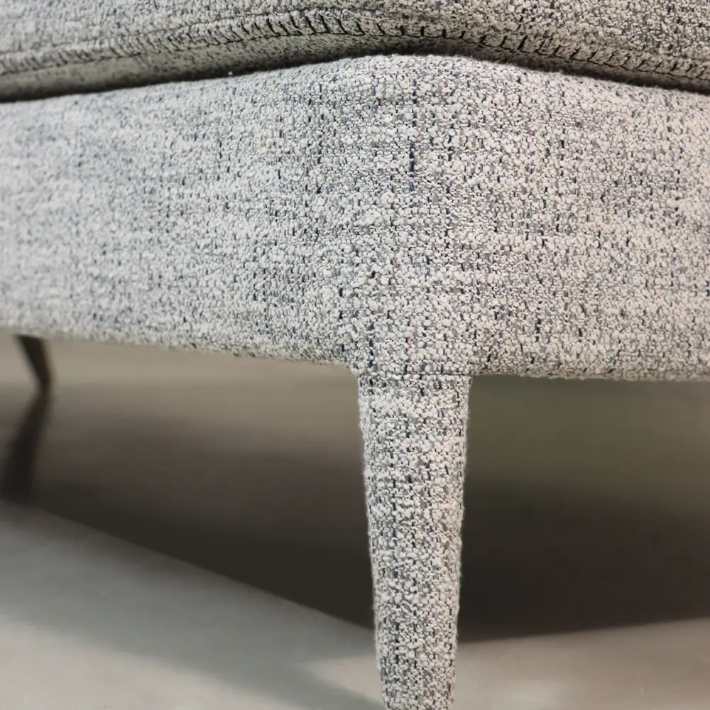 Arlo Shelter-Arm Sofa in Heathered Gray