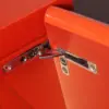 Crimson Lacquer Art Deco Sideboard Bar Cabinet