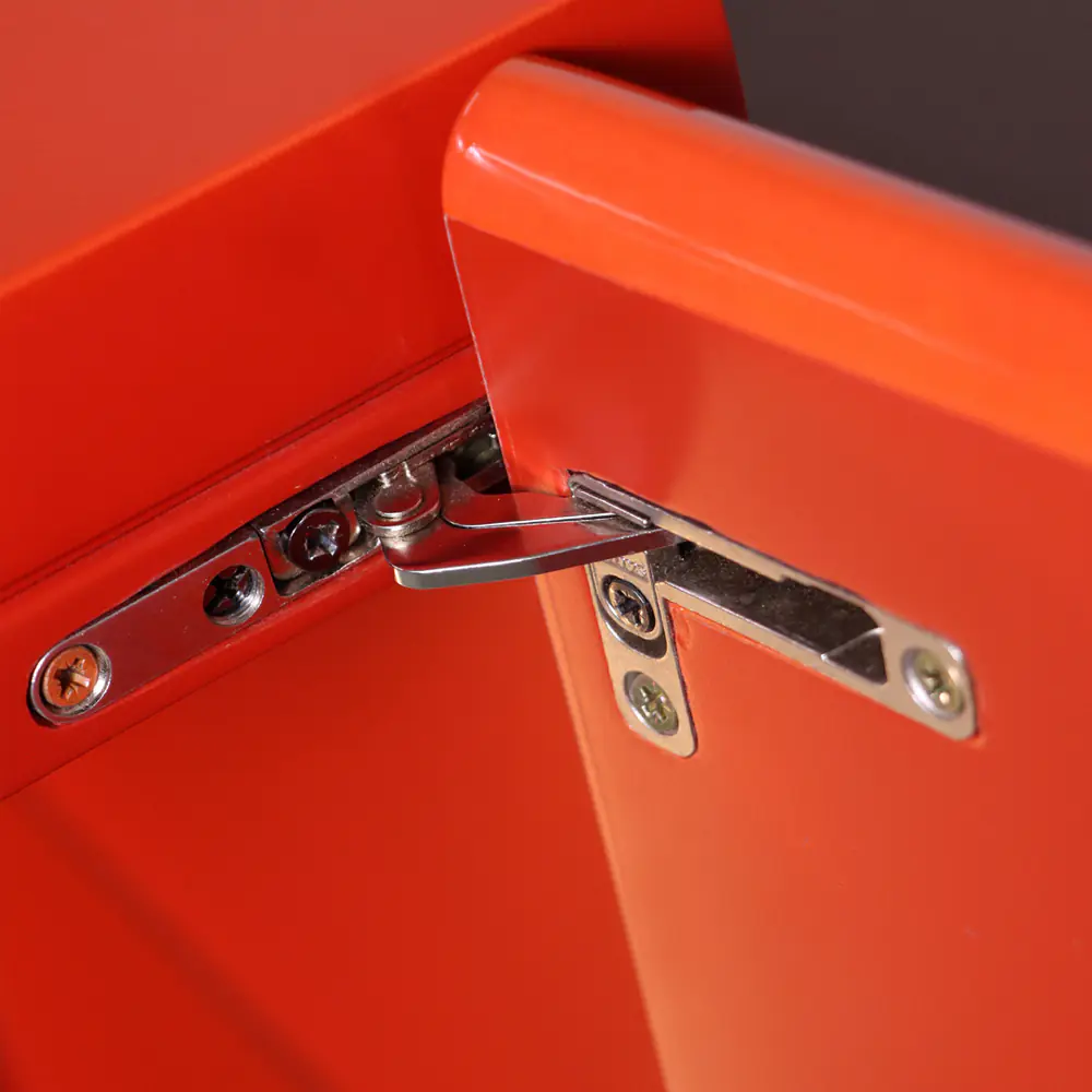 Crimson Lacquer Art Deco Sideboard Bar Cabinet
