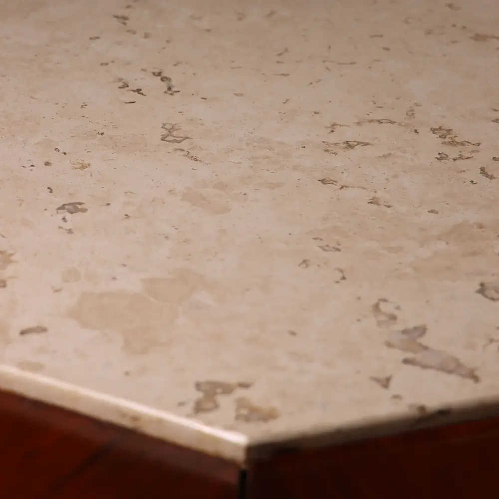 Octavia Natural Stone Octagon Coffee Table