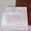 Luna Grey Marble & Walnut Block Coffee Table