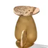Aurelia Sculpted Stone & Brass Side Table Set