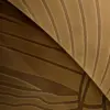 Solstice Etched Brass Round Coffee Table