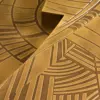 Solstice Etched Brass Round Coffee Table