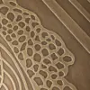 Solstice Etched Brass Round Coffee Table